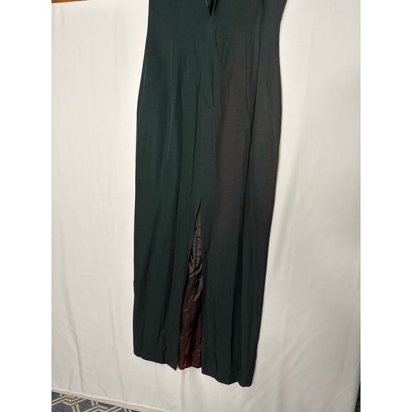 Black Halter Maxi Dress - Picture 12 of 13